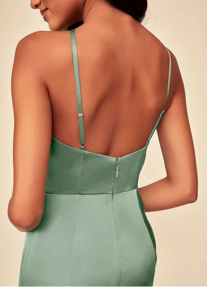Onetaow Stacey Stretch Satin Dress Onetaow Stacey Stretch Satin Dress