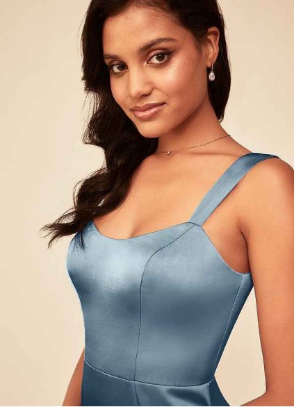 Onetaow Nessi Stretch Satin Dress