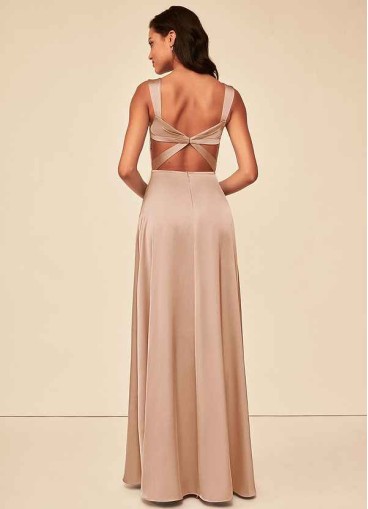 Onetaow Alexia Stretch Satin Dress