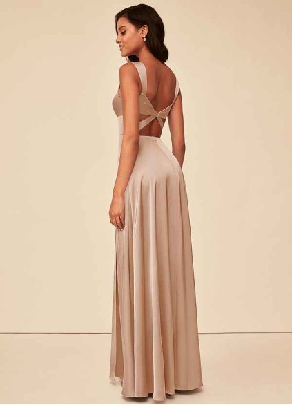 Onetaow Alexia Stretch Satin Dress