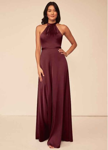 Onetaow Delmar Stretch Satin Dress