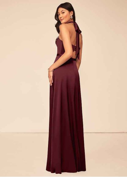 Onetaow Delmar Stretch Satin Dress Onetaow Delmar Stretch Satin Dress