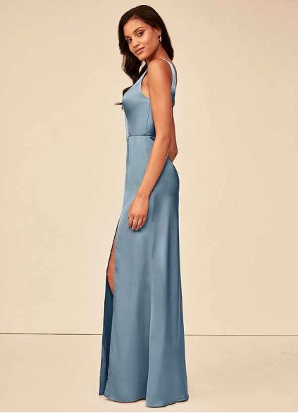 Onetaow Jess Stretch Satin Dress Onetaow Jess Stretch Satin Dress