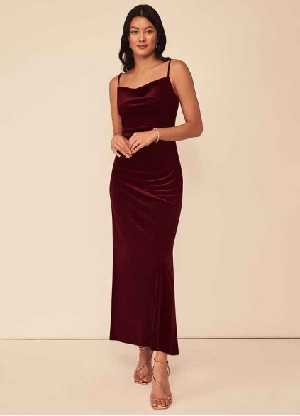 Onetaow Lexi Velvet Dress Onetaow Lexi Velvet Dress