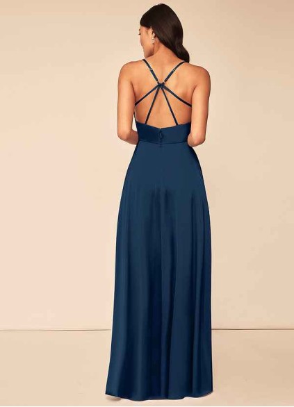 Onetaow Clove Stretch Satin Dress Onetaow Clove Stretch Satin Dress
