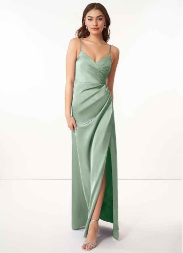 Onetaow Maci Stretch Satin Dress