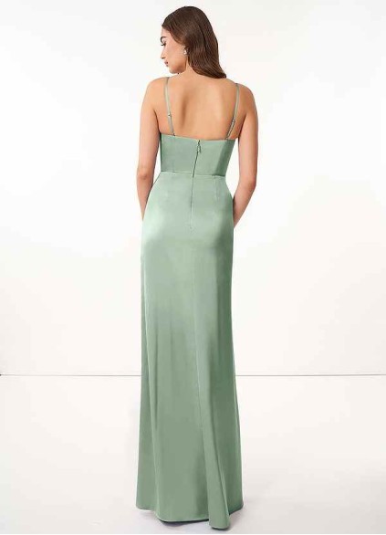 Onetaow Maci Stretch Satin Dress