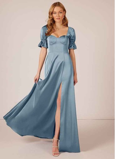 Onetaow Harlie Stretch Satin Dress