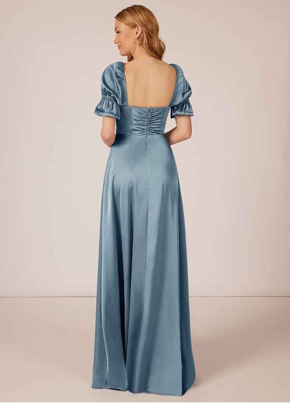 Onetaow Harlie Stretch Satin Dress Onetaow Harlie Stretch Satin Dress