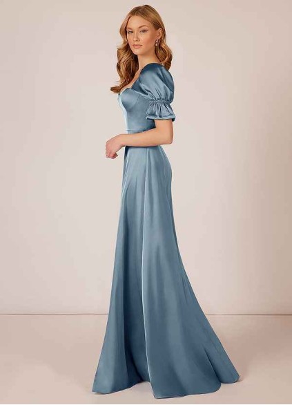 Onetaow Harlie Stretch Satin Dress Onetaow Harlie Stretch Satin Dress