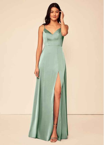 Onetaow Alexandria Stretch Satin Dress
