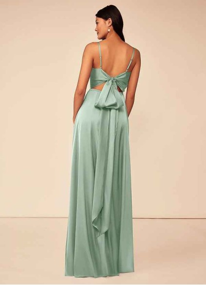 Onetaow Alexandria Stretch Satin Dress Onetaow Alexandria Stretch Satin Dress