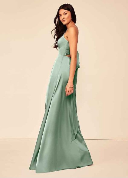 Onetaow Alexandria Stretch Satin Dress Onetaow Alexandria Stretch Satin Dress