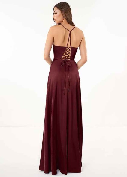 Onetaow Maksim Stretch Satin Dress Onetaow Maksim Stretch Satin Dress