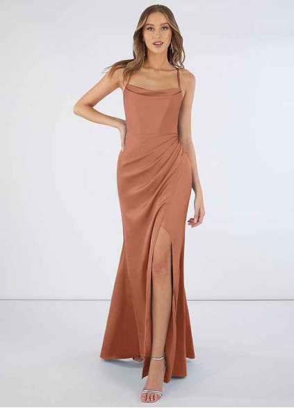 Onetaow Marzia Stretch Satin Dress Onetaow Marzia Stretch Satin Dress