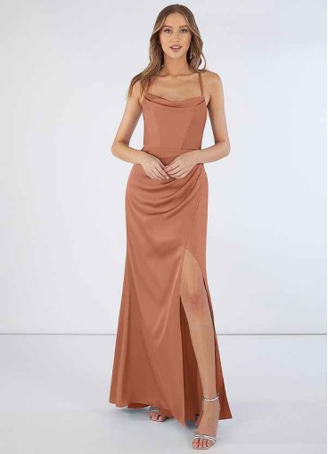 Onetaow Marzia Stretch Satin Dress