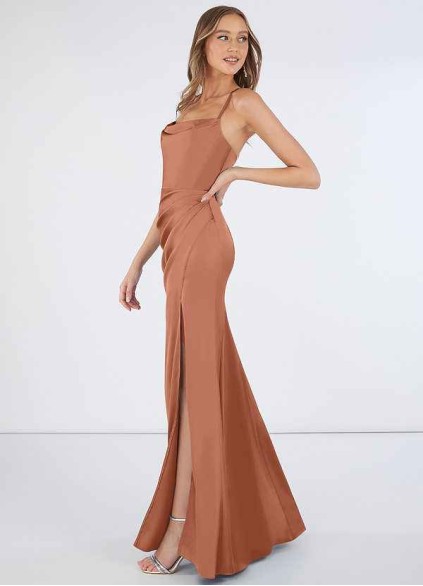 Onetaow Marzia Stretch Satin Dress Onetaow Marzia Stretch Satin Dress