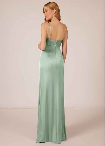 Onetaow Linia Stretch Satin Dress