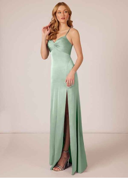 Onetaow Linia Stretch Satin Dress Onetaow Linia Stretch Satin Dress