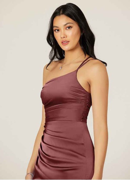 Onetaow Eren Stretch Satin Dress Onetaow Eren Stretch Satin Dress
