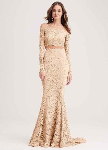 PT101 5 Pnina Tornai Signature Lace Fit-and-flare Skirt PT101 5 Pnina Tornai Signature Lace Fit-and-flare Skirt