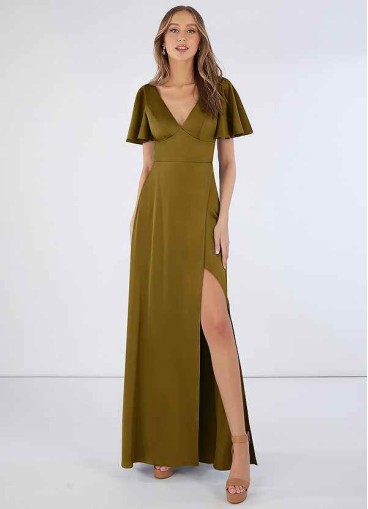 Onetaow Lani Stretch Satin Dress