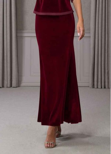 Onetaow Zana Velvet Skirt
 ( Final Sale )