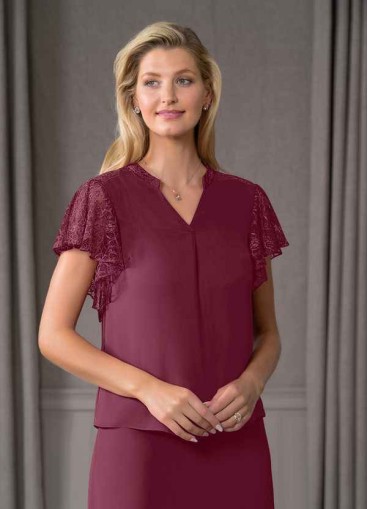 Onetaow Abby Blouse
 ( Final Sale )