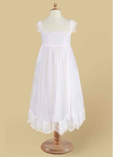 Onetaow Guava Flower Girl Dress