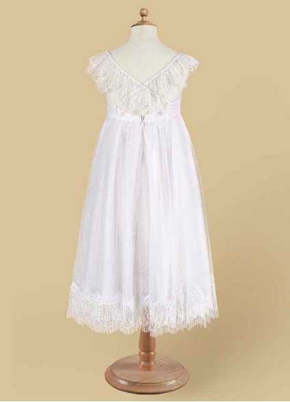 Onetaow Guava Flower Girl Dress Onetaow Guava Flower Girl Dress