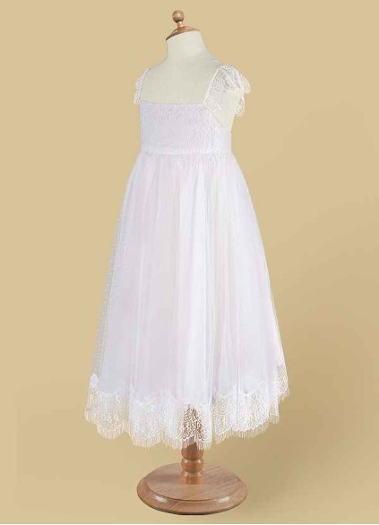 Onetaow Guava Flower Girl Dress Onetaow Guava Flower Girl Dress