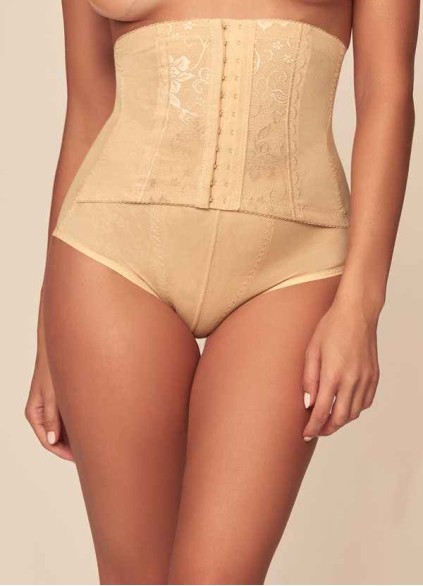 High Waisted Compressing Corset Tummy Shaper Briefs High Waisted Compressing Corset Tummy Shaper Briefs