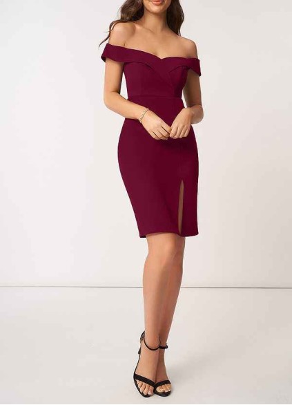 AZ Occasions True Love Stretch Crepe Short Dress AZ Occasions True Love Stretch Crepe Short Dress