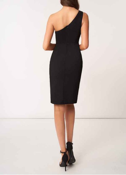 AZ Occasions Party Time Stretch Crepe Short Dress AZ Occasions Party Time Stretch Crepe Short Dress