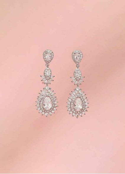 Sun Cluster Crystal Earrings Sun Cluster Crystal Earrings