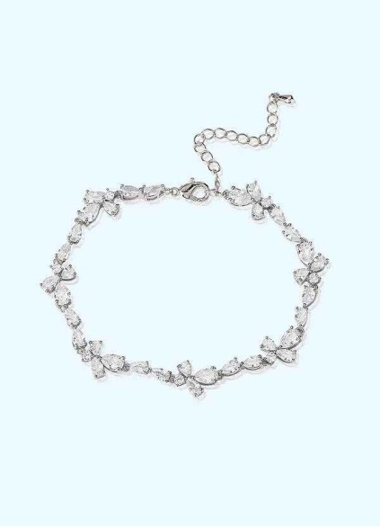 Octoganal Crystal Bracelet Octoganal Crystal Bracelet