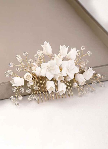 Stunning Floral Hair Combs Stunning Floral Hair Combs