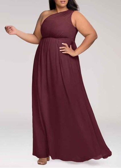AZ Occasions Magical Day Cabernet Chiffon Maxi Dress AZ Occasions Magical Day Cabernet Chiffon Maxi Dress