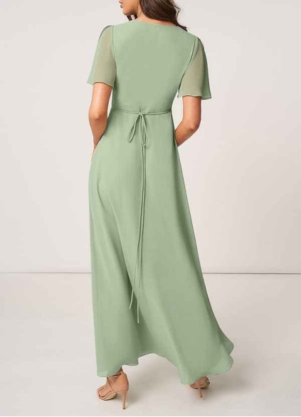 AZ Occasions Chiffon Wrap Maxi Dress AZ Occasions Chiffon Wrap Maxi Dress